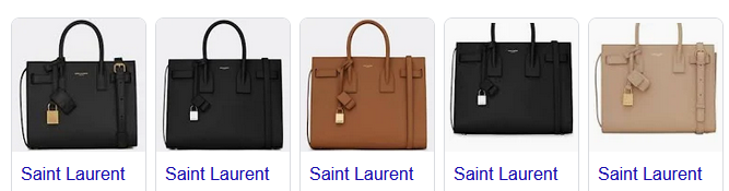 YSL Sac de Jour