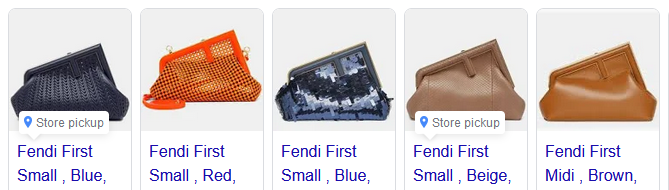 Fendi First Small Bags